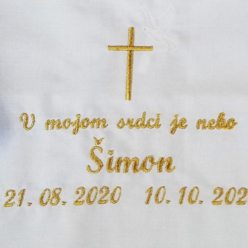  NÁPIS V mojom srdci je nebo  