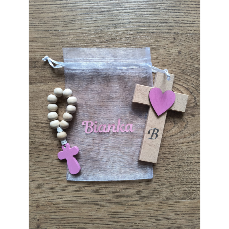 Set Rosary - Ružový 