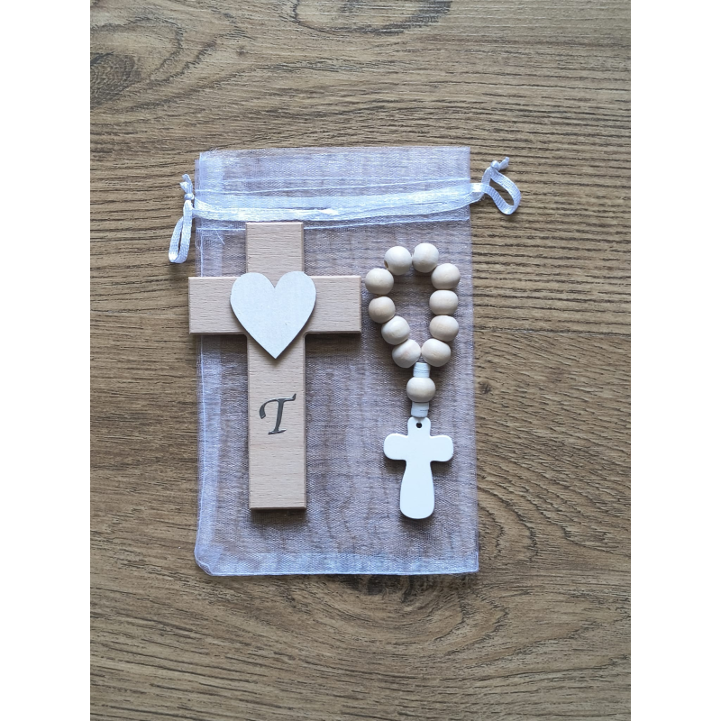 Set Rosary - Biely 