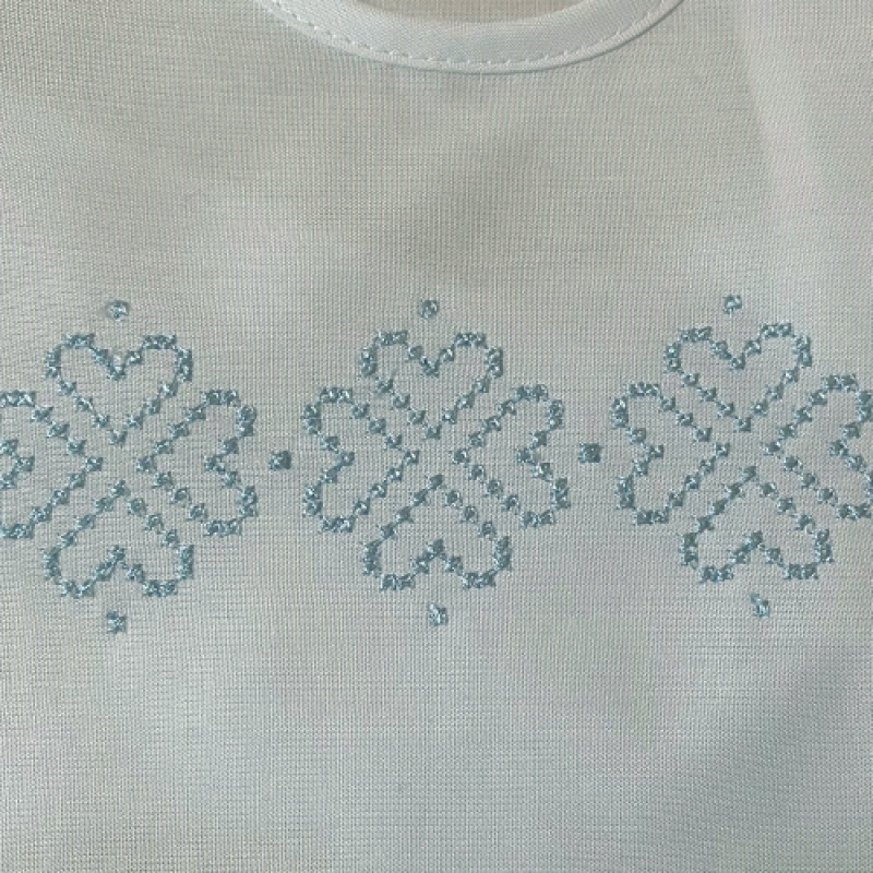 Košieľka Heartstich Modrá  