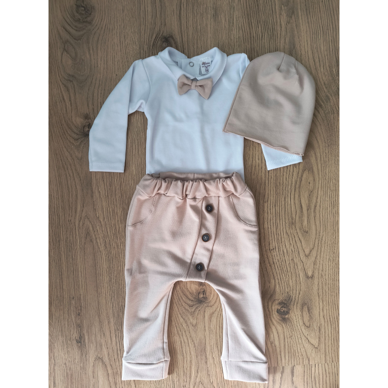 Set Chlapčenský Elegan - piesková